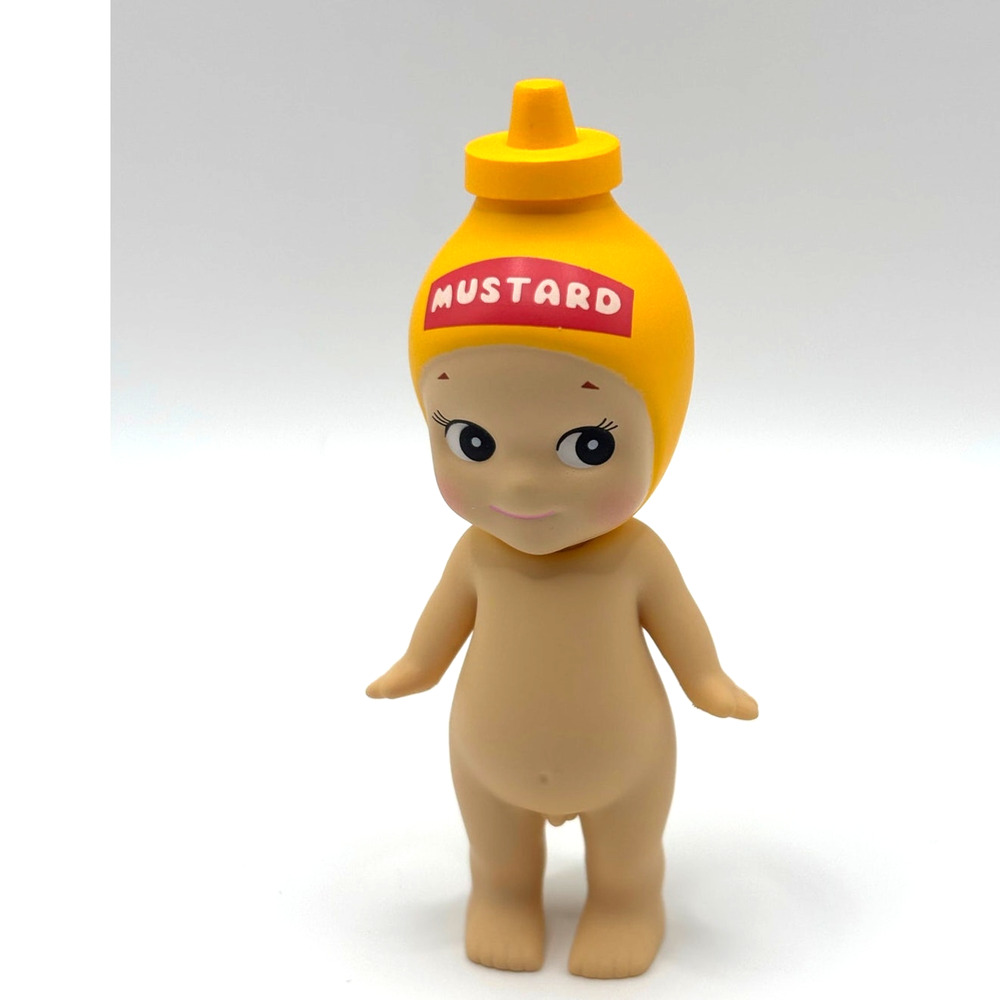 Authentic Sonny Angel Mustard Mini Figure, Snack Series, Open Box - NEW